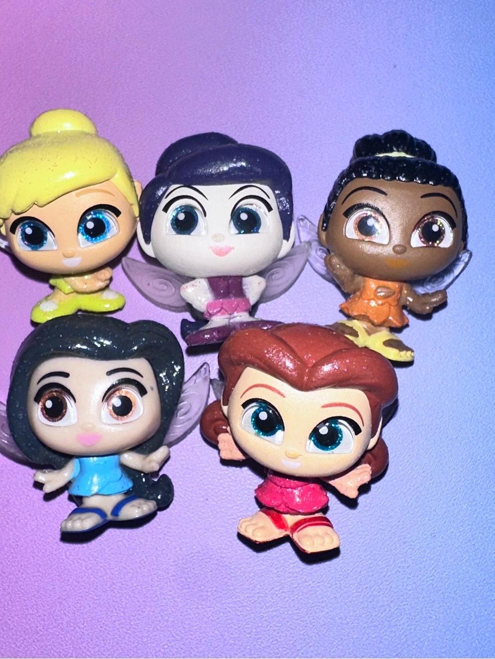 fairy/tinker bell lot [complete set] — disney doorables: series 8